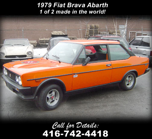 1979 Fiat Brava Abarth - For Sale